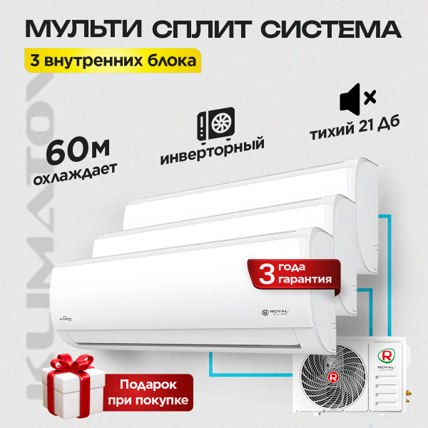Мультисплит системы Royal Clima особенности и преимущества